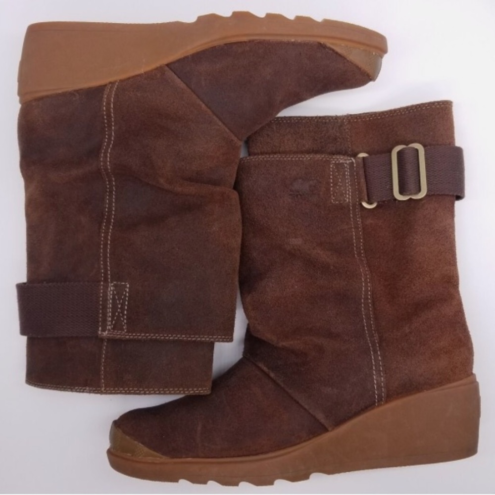 Sorel Toronto Suede Mid Wedge Boot